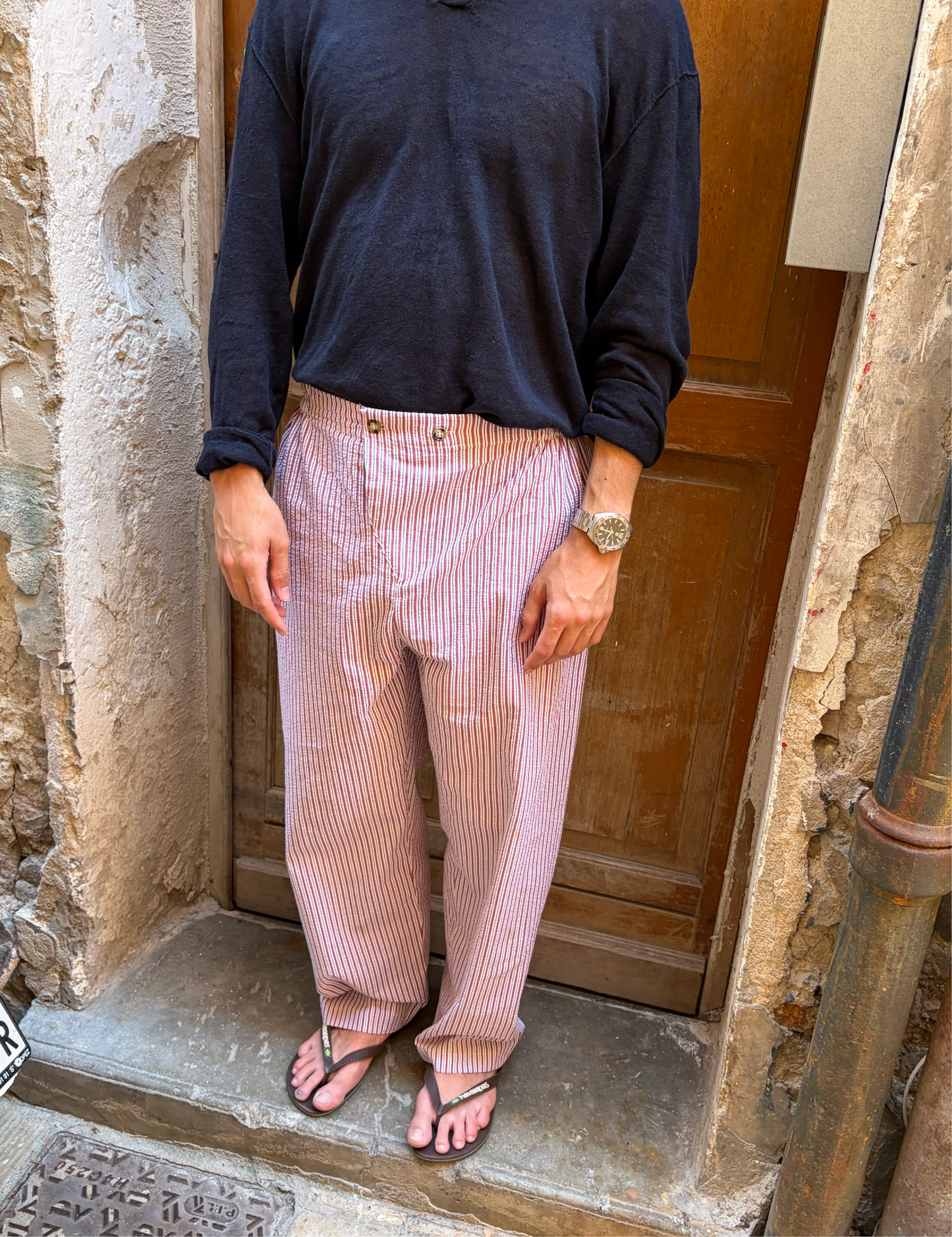 MARIETA DOUBLE BUTTON PANT