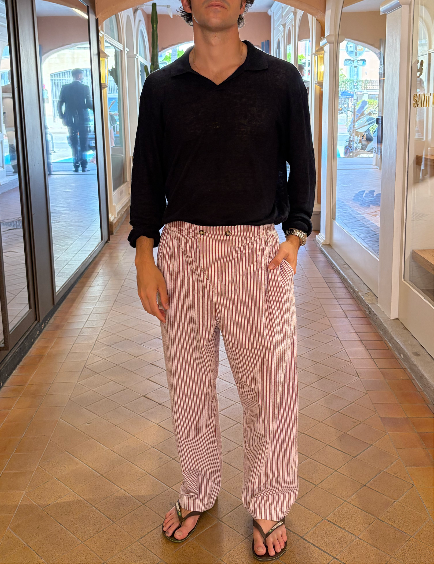 MARIETA DOUBLE BUTTON PANT