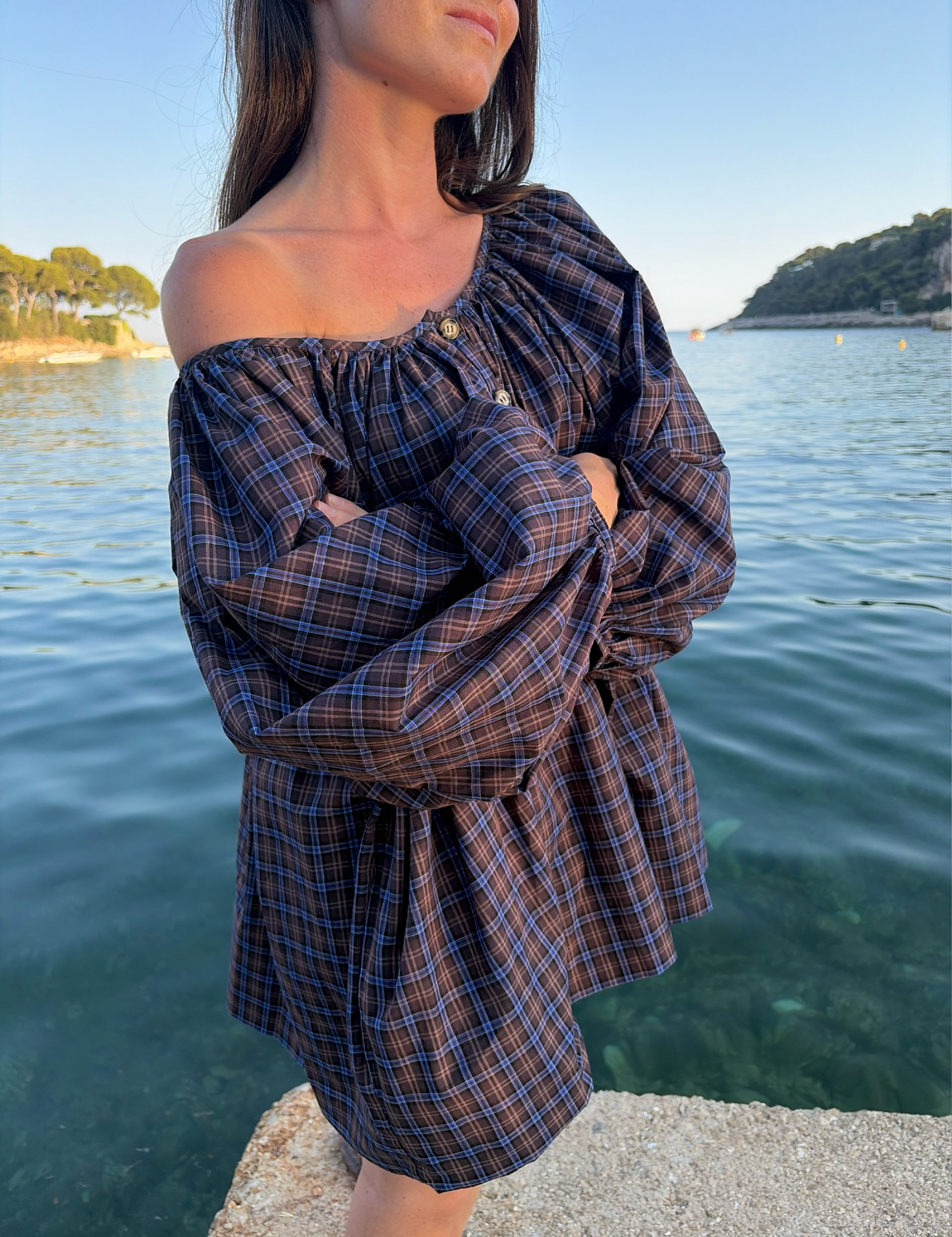 MONTECARLO BALLOON MINI DRESS