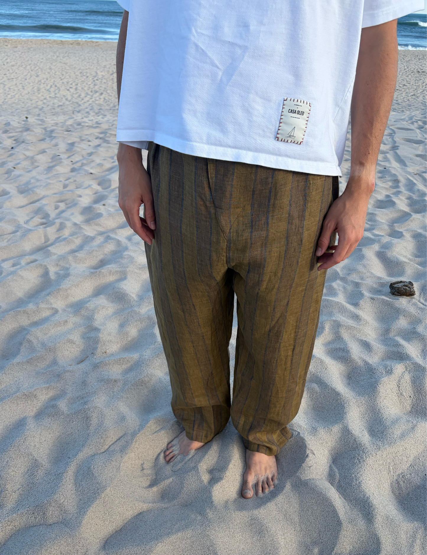 BUSTURIA DOUBLE BUTTON PANT