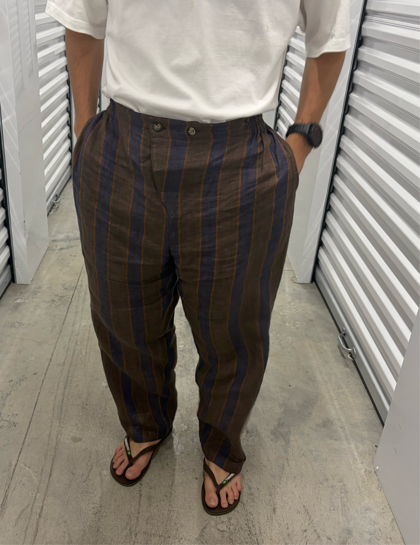 PANTALON DOBLE BOTON BARROSA