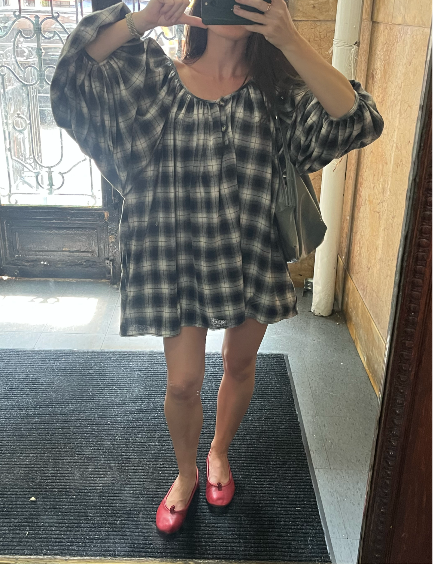 EZE BALLOON MINI DRESS