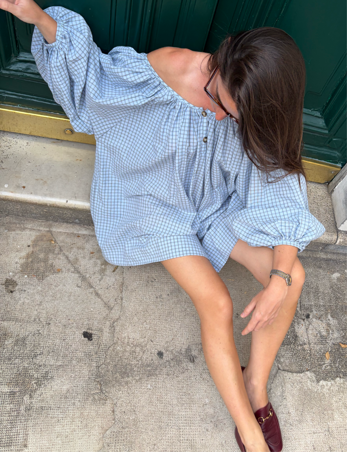FERRAT BALLOON MINI DRESS